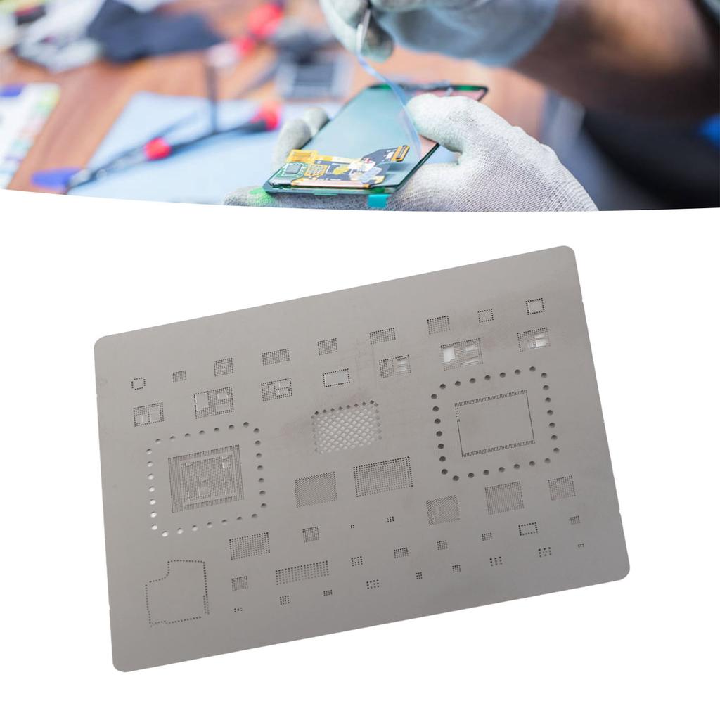 Телефон CPU BGA Reballing трафарет Reball Rework Шаблон экрана для iPhone 11 Pro Max