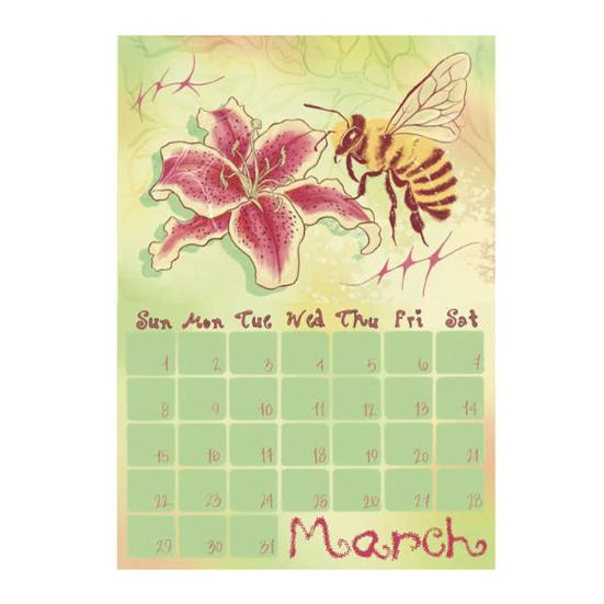 2026 Настенный календарь на спирали с января по декабрь 12 месяцев Ежемесячный планировщик расписания Дом Офис Календарь с художественными иллюстрациями