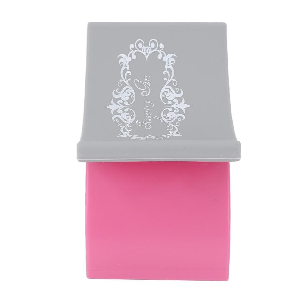 Pink or Black U Shaped Hand Pillow Soft Silicone Nail Art Rest Nail Art Accessories