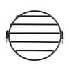 6.5\" Motorcycle Side Mount Headlight Round Grill Cover Mask for Cruiser Chopper Cafe Racer