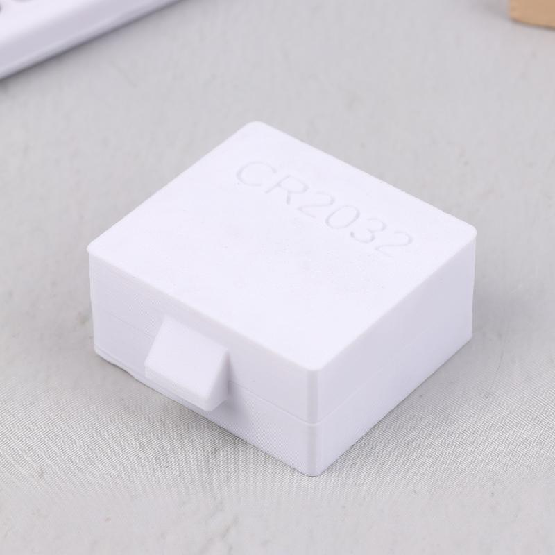 20Hole CR2032 Battery Holder Case 3D Printed Coin Cell Battery Storage Box Stackable Battery Organizer Battery Keeper