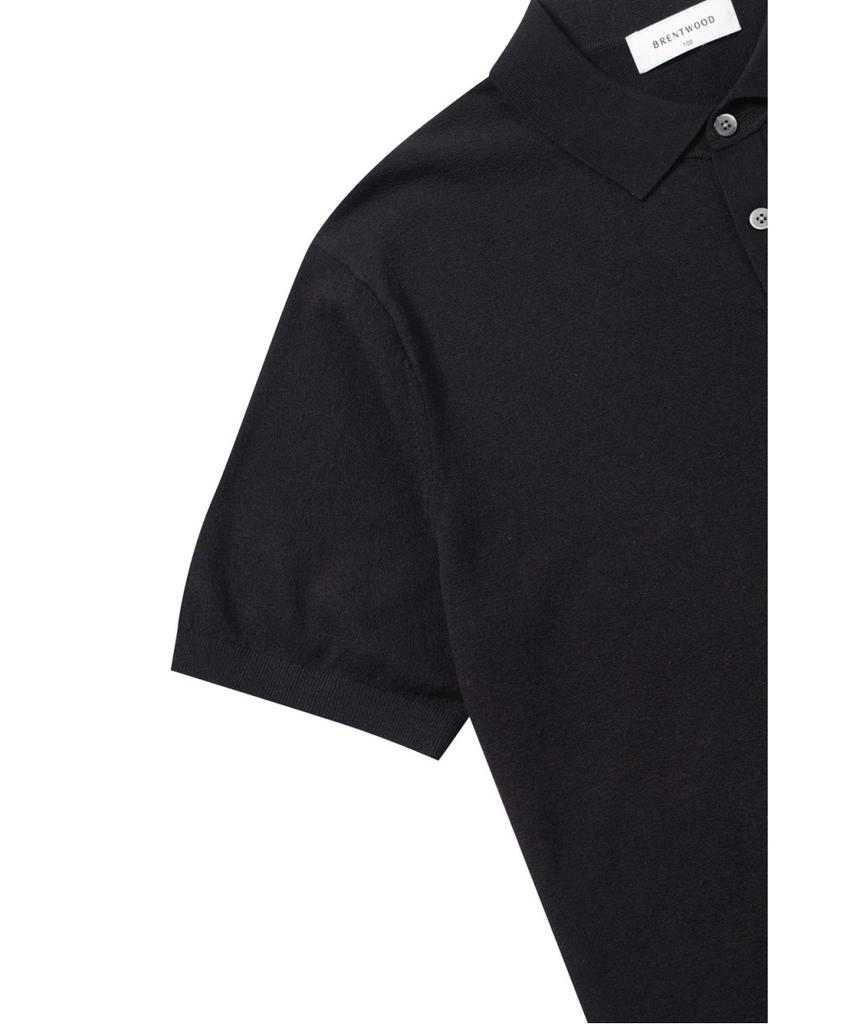 BRENTWOOD [Griffiths] Washable Polo Neck Sweater Brwam26421Bkx