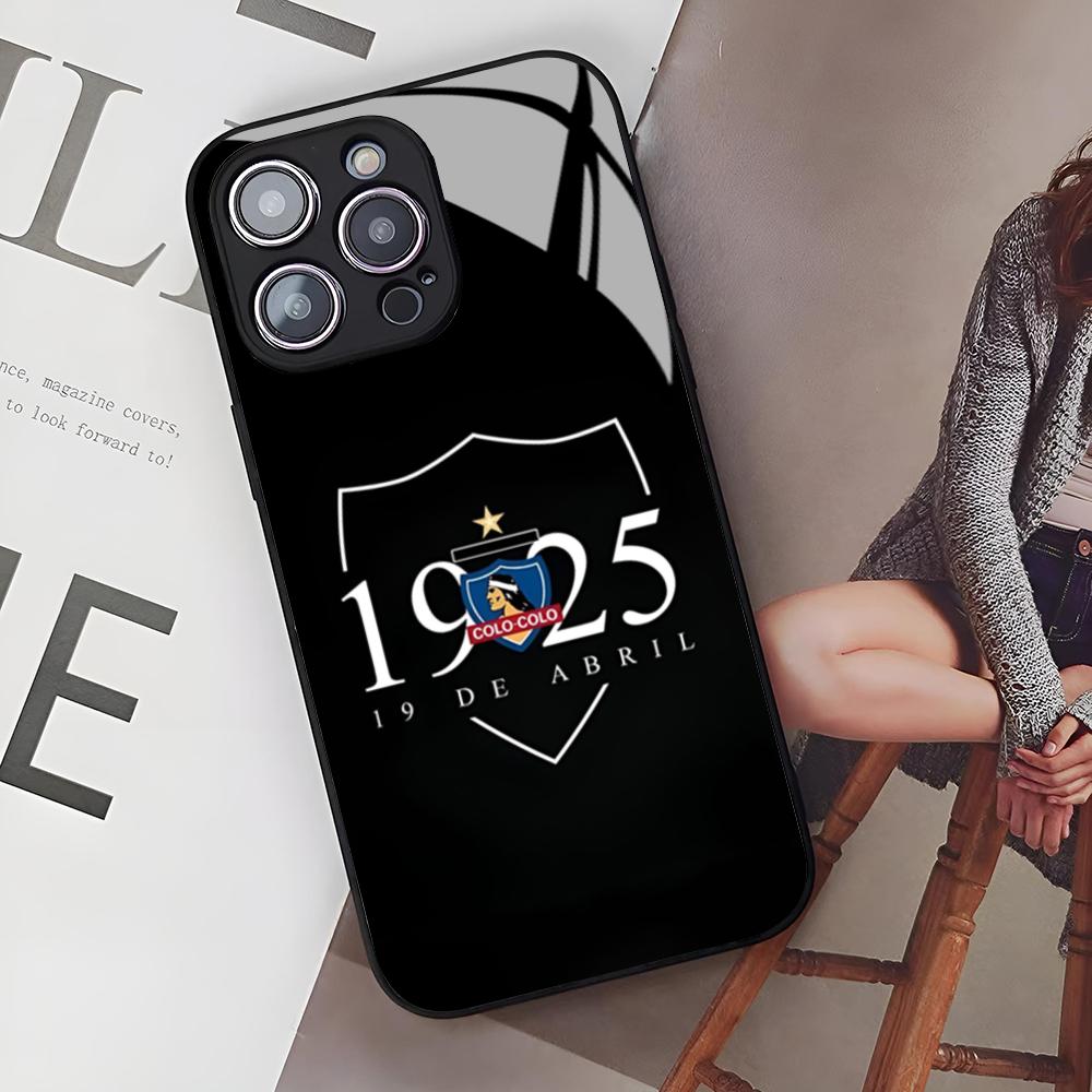 New Club Social Y Deportivo Colo Phone Case for Iphone 16 15 14 12 11 13 Pro Max Mini X Xr Xs Se 8 Puls glass Cover