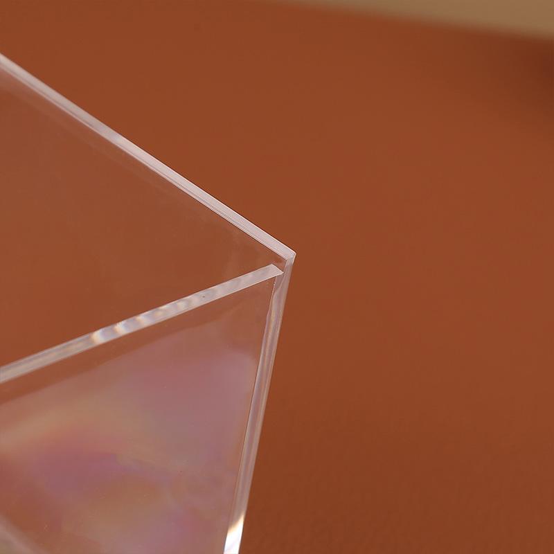 1 шт. модная коробка для хранения, дисплей для хранения, пылезащитная прозрачная акриловая коробка, подарочная коробка, квадратная флип-коробка