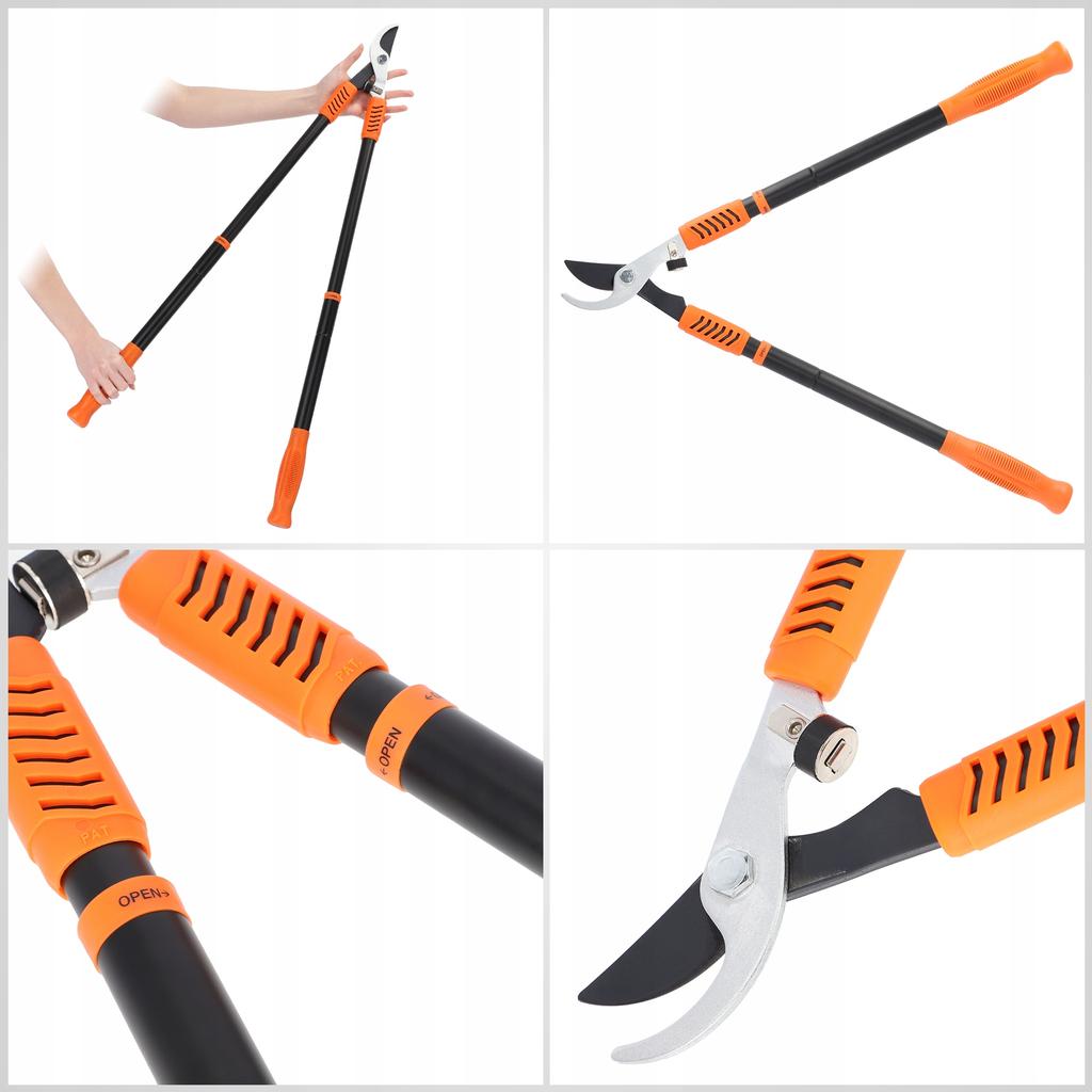 KADAX Секатор Ножницы Садовый Ручной Для Ветвей Кустов Телескопический Острый Прочный