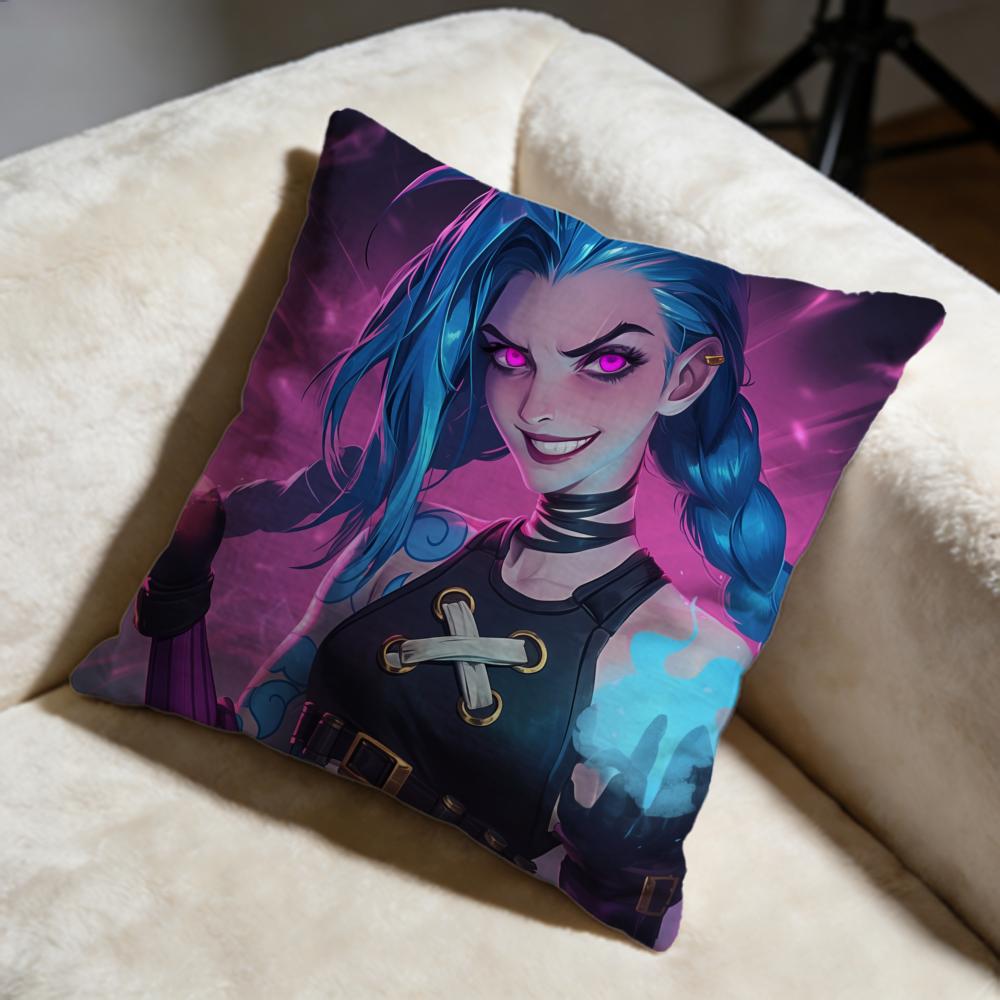 Fashion LLolable Cushion Cover Soft Decorative Pillow Case Suitable for Bedroom Sofa Car Travel Use
