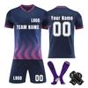 Personalised Shirts Kit Mens Girls With Name Number Custom Football Jerseys For Boys Training Suit
