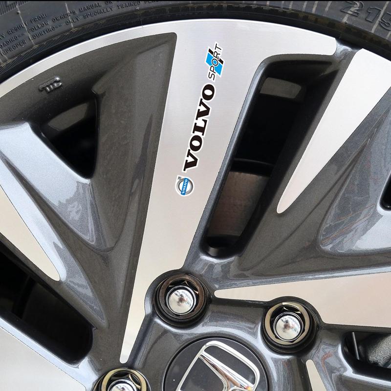 For Volvo 4PCS Car Body Stickers Auto Personalized Handsome Decal For Volvo Xc60 Xc90 V40 V60 S60 V50 V90 S80 C40 XC40 V70 XC70