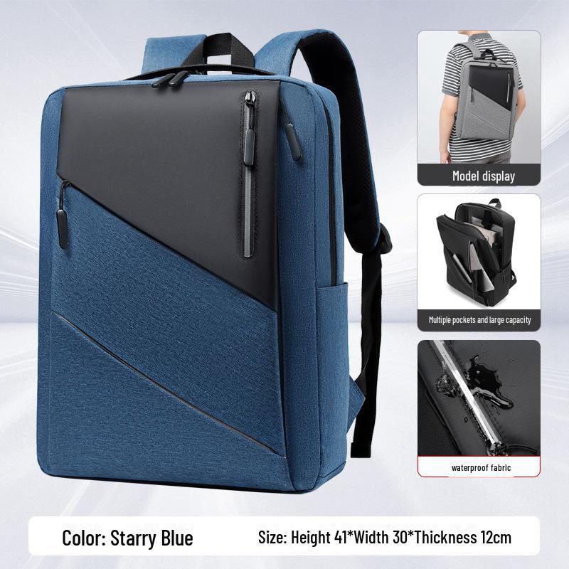 Мужской водонепроницаемый деловой и дорожный рюкзак высокого класса с большой вместимостью