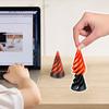 3D-печатная спиральная конусная игрушка, невозможная пирамида, сквозная скульптура, сквозная пирамида, игрушка-фиджет, мини-вихревая нить, иллюзия
