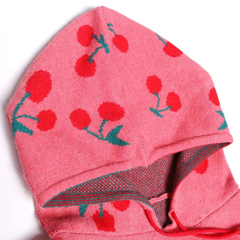 Xitao Lovely Cherry Pattern Sweater XJ2476