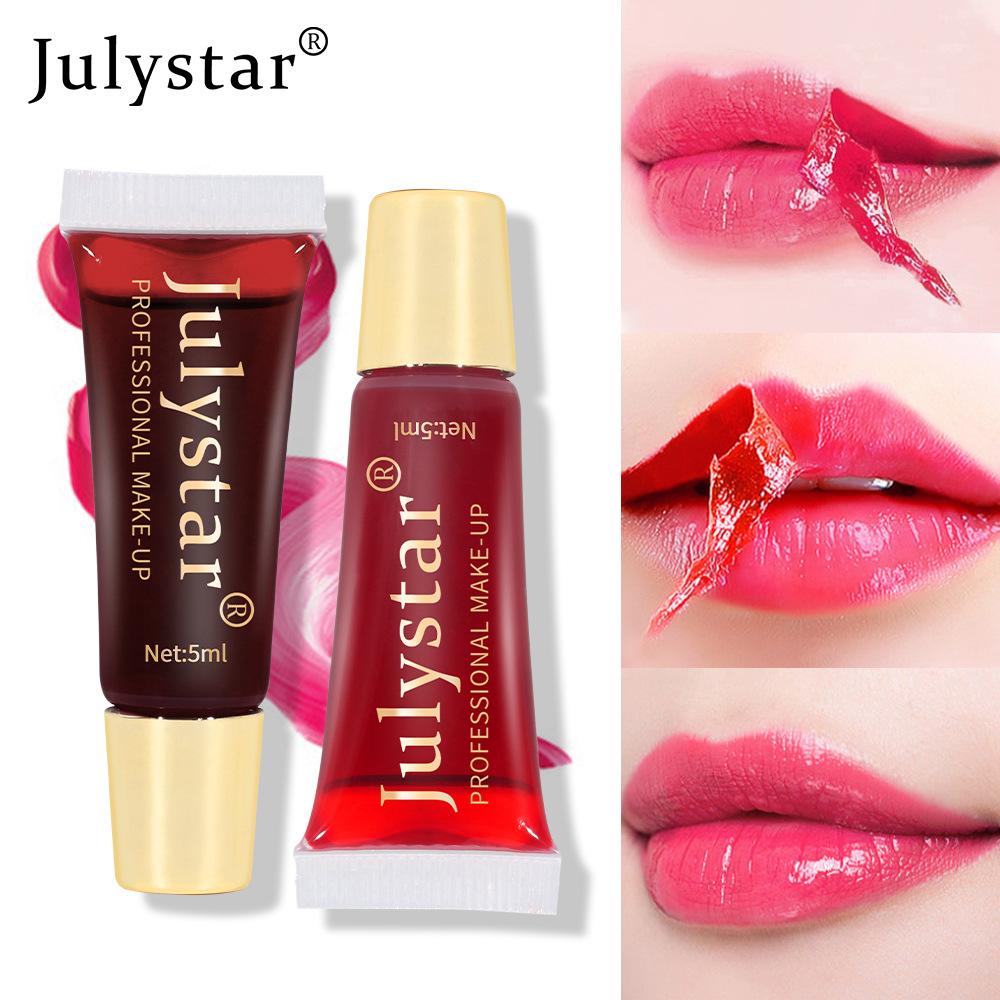 Tear Lip Glaze, матовая матовая поверхность, чтобы оставить фоновый цвет, краска для губ Tear Lipstick Makeup