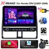 Беспроводное автомобильное радио Carplay для Honda CRV 2001-2006 Android Автомобильный мультимедийный видеоплеер GPS-навигация WIFI 8-CORE 4G