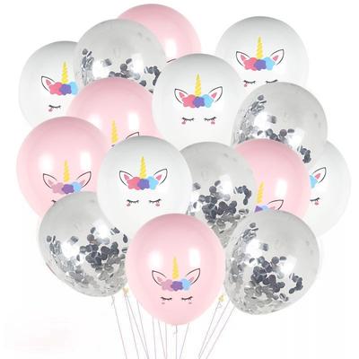 10 шт/30 шт детские единороги конфетти шары мультфильм латексный шар для С Днем Рождения Baby Shower MIT