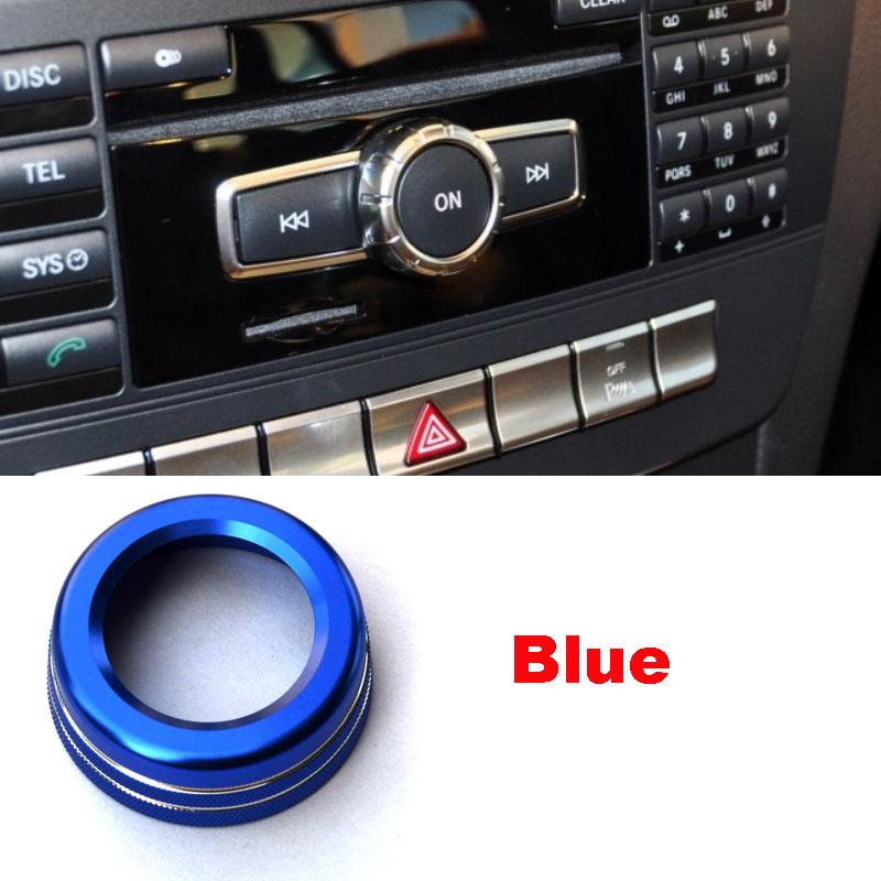 Car styling for Mercedes Benz C Class W204 2008-2013 Car air conditioning Rotary knob button