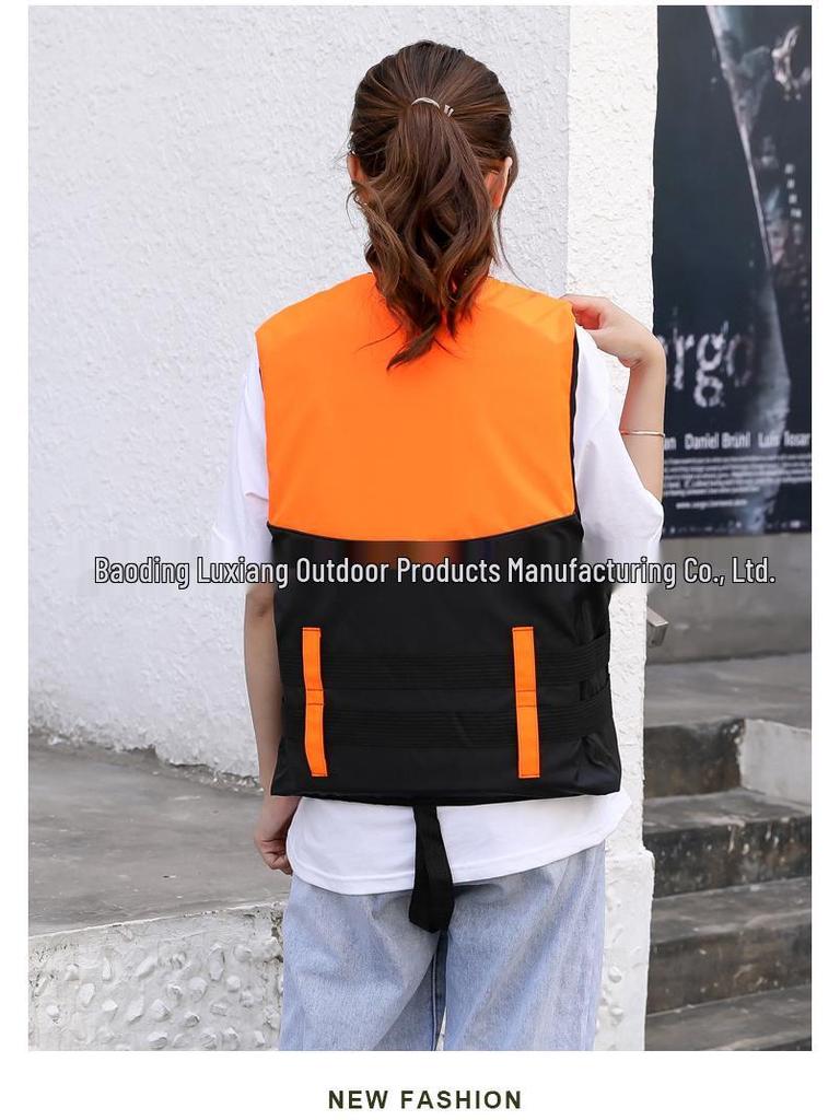 Легкий морской спасательный жилет для плавания, рафтинга и катания на лодке с регулируемыми ремнями и несколькими вариантами цвета