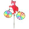 Игривая игрушка-ветряк для велосипеда с изображением животного, ярких цветов и из ткани, устойчивой к погодным условиям
