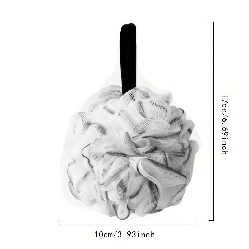 3 шт. Большая мягкая мочалка для душа и ванны для мужчин и женщин, отшелушивающая мочалка для тела, цвет случайный, без отдушек