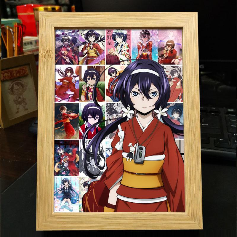 Рамка для фото в стиле аниме Bungo Stray Dogs: Дазай Осаму, Рюносуке Акутагава, Накахара Чуя - готовый стенд для фотоколлажа в подарок