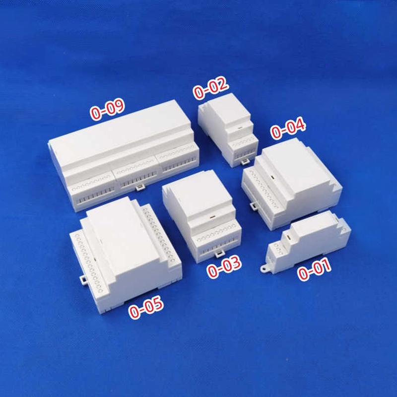 Корпус на DIN-рейку Пластиковые корпуса для электроники Распределительная коробка Электронный корпус Корпус для розеток