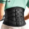 Adjustable Lumbar Support Belt With Lumbar Pad Double Pull Back Waist Orthopedic Corset Spine Decompression Back Pain Relief