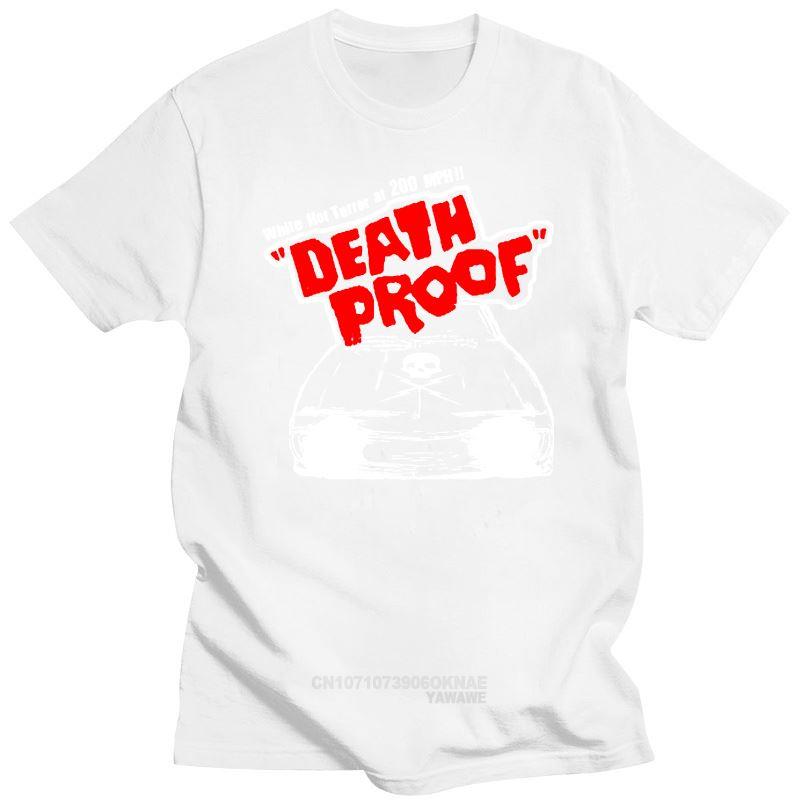 Men Clothing Death Proof Quentin Tarantino Movie Tshirt Summr Cartoon Car Pattern Printed Tshirt Top Unisex Fashion Streetwear