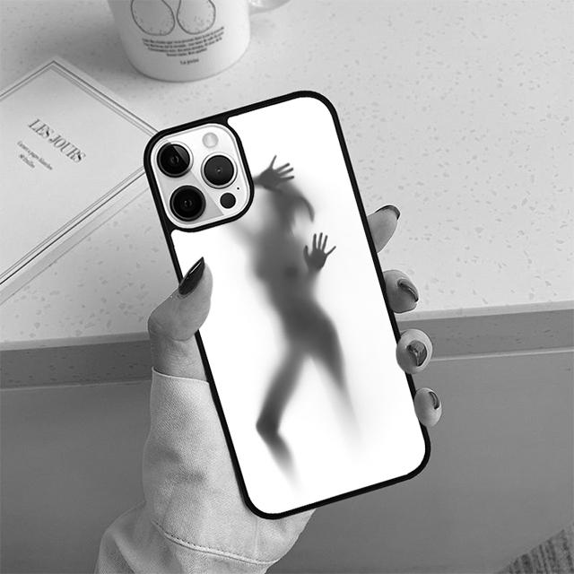 Чехол для телефона с силуэтами женщин Для iPhone 17 Air 13 12 14 15 16 Чехол Для Apple 14 15 16 Pro Max Plus Coque