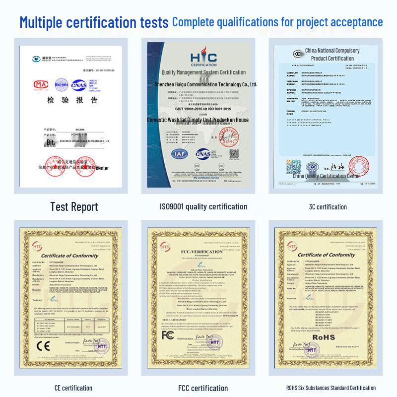 Многосервисный оптический трансивер Huigu PDH E1