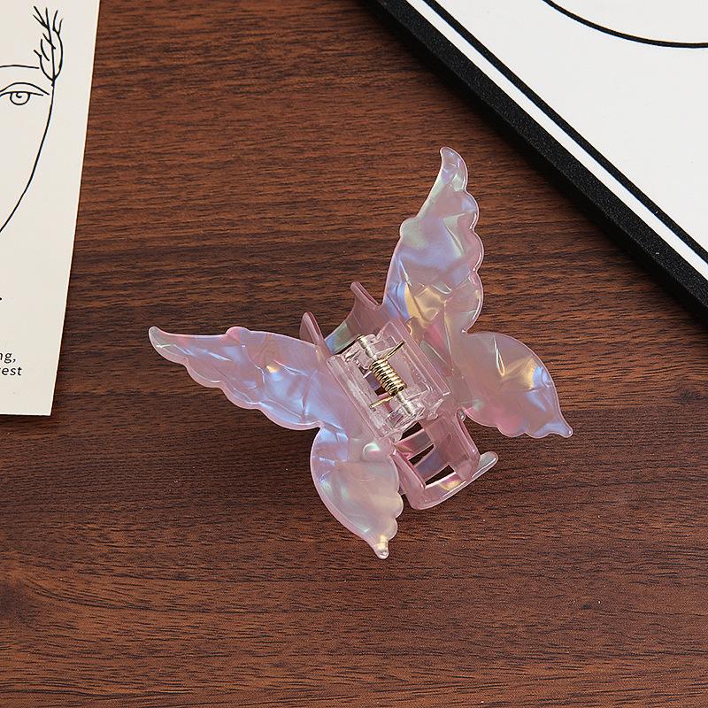 Стильная заколка-бабочка из ацетата Flash – универсальный и элегантный женский аксессуар