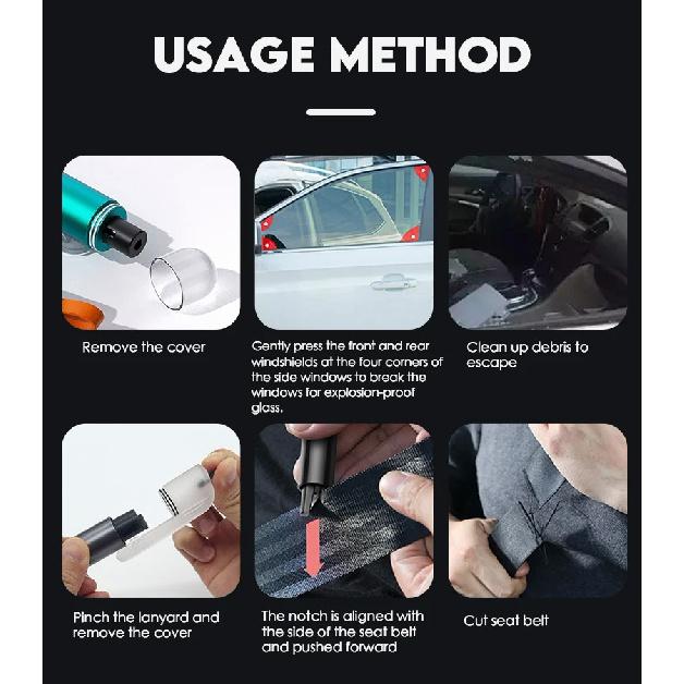 Профессиональный спасательный молоток, оконный выключатель, резак для ремней безопасности, молоток, аварийный молоток для безопасности автомобиля, спасательный инструмент на открытом воздухе