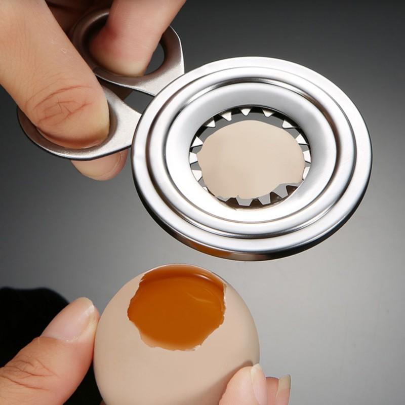 Egg Scissors Kitchen Accessories Glutinous Rice Egg Cracking Tool Manually Cut Eggshells Quick Opening Gadgets Tools Dining Bar