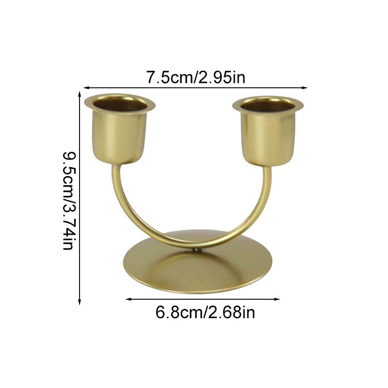 1 шт. подсвечник украшение праздничные принадлежности Y-образные свадебные украшения U-образные праздничные подарки металлический подсвечник украшения для дома