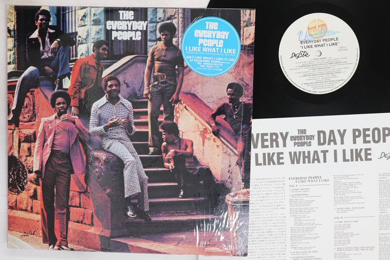 Виниловая пластинка EVERYDAY PEOPLE I Like What I Like RCR6000 DE LITE 1993 Канада SoulFunk Б/у