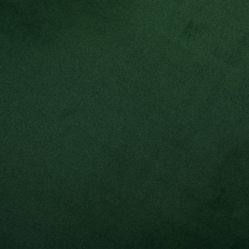 Rocking Chair Dark Green Velvet