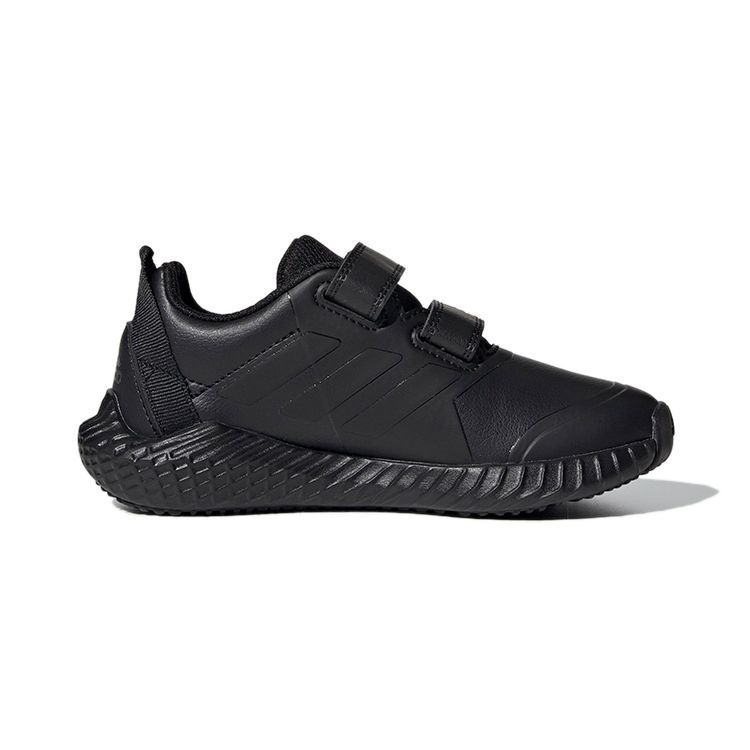 adidas Удобные Универсальные Прочные Низкие Детские Кроссовки для Бега Детские Кроссовки для Бега Черные G27203