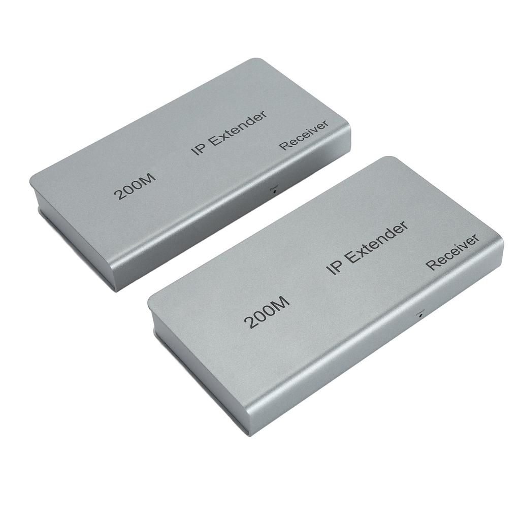 200M KVM IP Extender RJ45 IP Network KVM Over IP Extender Over Cat5e Cat6 HD Multimedia Interface