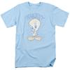 Looney Tunes - Tweety Fade -  Unisex Short Sleeve Children's T-shirt - Blue