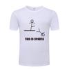 THIS IS SPARTA Funny Spoof Novelty Unisexs Tshirt New Short Sleeve O Neck Casual High Quality Printed 100 Cotton European Size