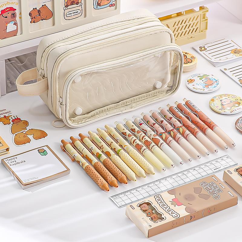 Прозрачный отсек съемный пенал для принадлежностей для мытья посуды сумка для хранения вместимостью 10 слоев