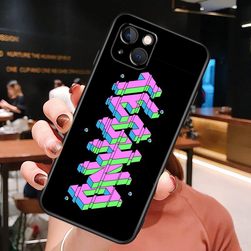 Чехол для iPhone 14 15 Pro Max 11 12 13 Mini X XR XS Max 7 8 14 Plus SE 2022 2020 в стиле Техно, Мягкий чехол