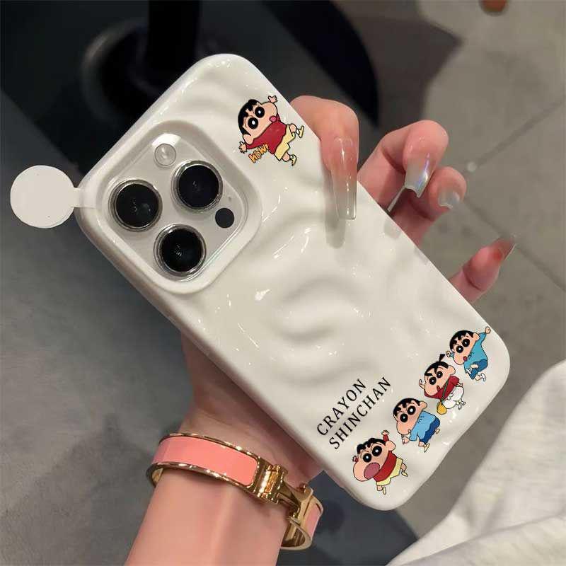 Мягкий чехол для телефона Shin-chan Apple 17/17 Pro - Модный и персонализированный дизайн