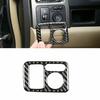 Накладка на панель переключателя заднего зеркала из углеродного волокна для Honda CR-V CRV 2007-2011
