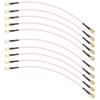 AEE4-10Pcs RG316 SMA Male Plug To SMA Male Plug Connector RF Pigtail Coax Jumper Cable 8Inch