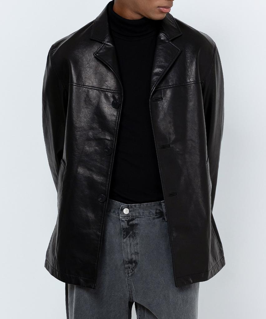 Strike Atelier Y3B Lambskin Blazer (Black)