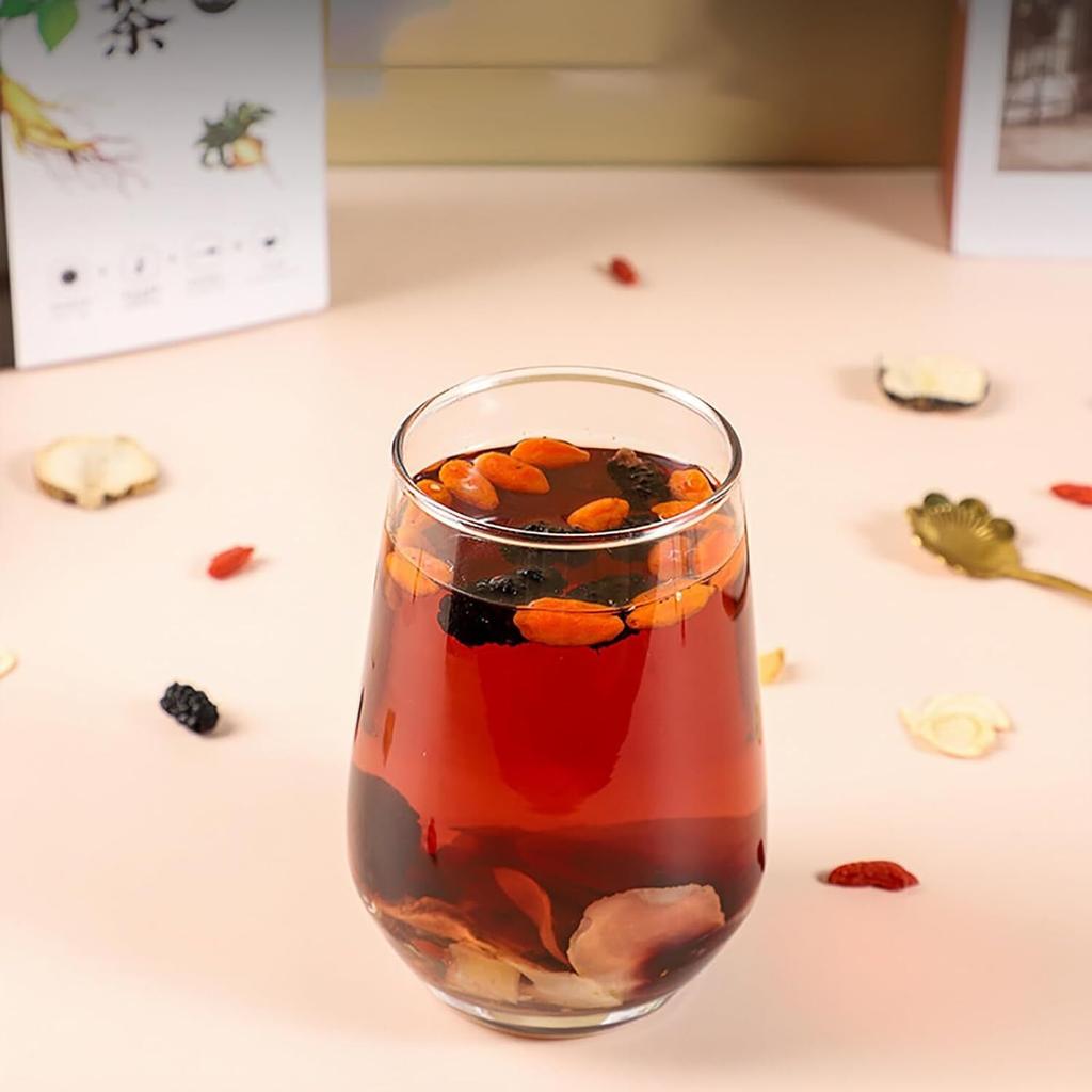 Почечный чай натуральный женьшень Five Treasure Support Health Boost Vitality Care Bag