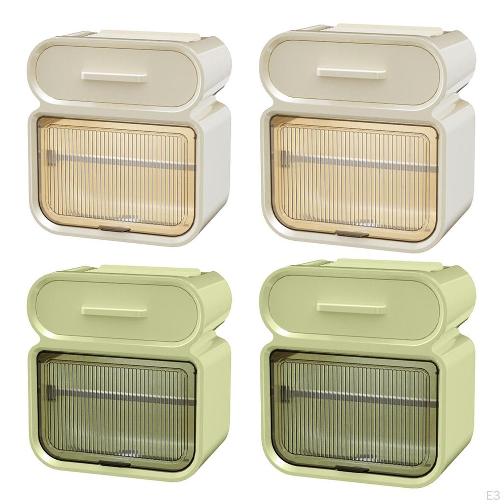 Elegant Wall-Mounted Bathroom Tissue Holder