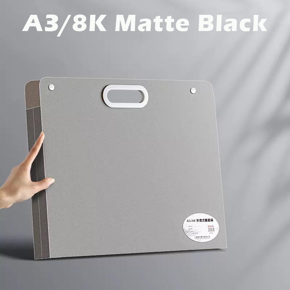 Four Layers Painting Paper Storage Bag Portable Drawing Paper Collection Book  School Office