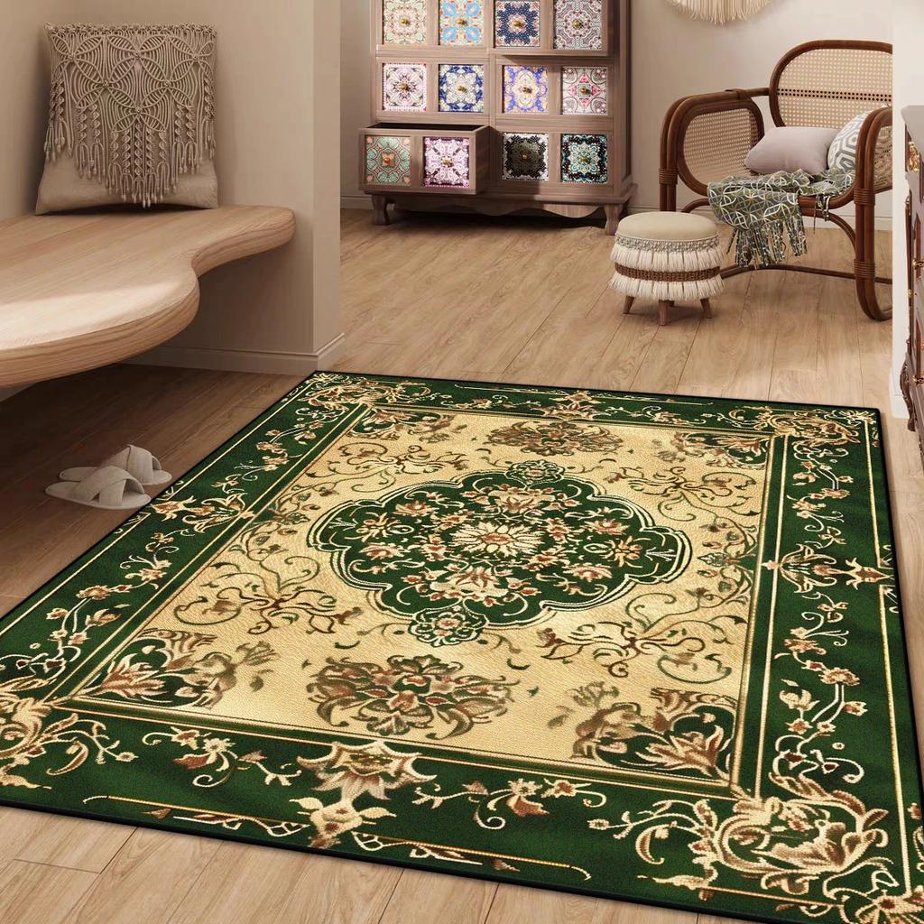 Ковер в стиле ретро, американский стиль, для гостиной, мягкий пушистый ковер, ковры для гостиной, большой площади, противоскользящие напольные коврики, прикроватные ковры для спальни, коричневые ковры