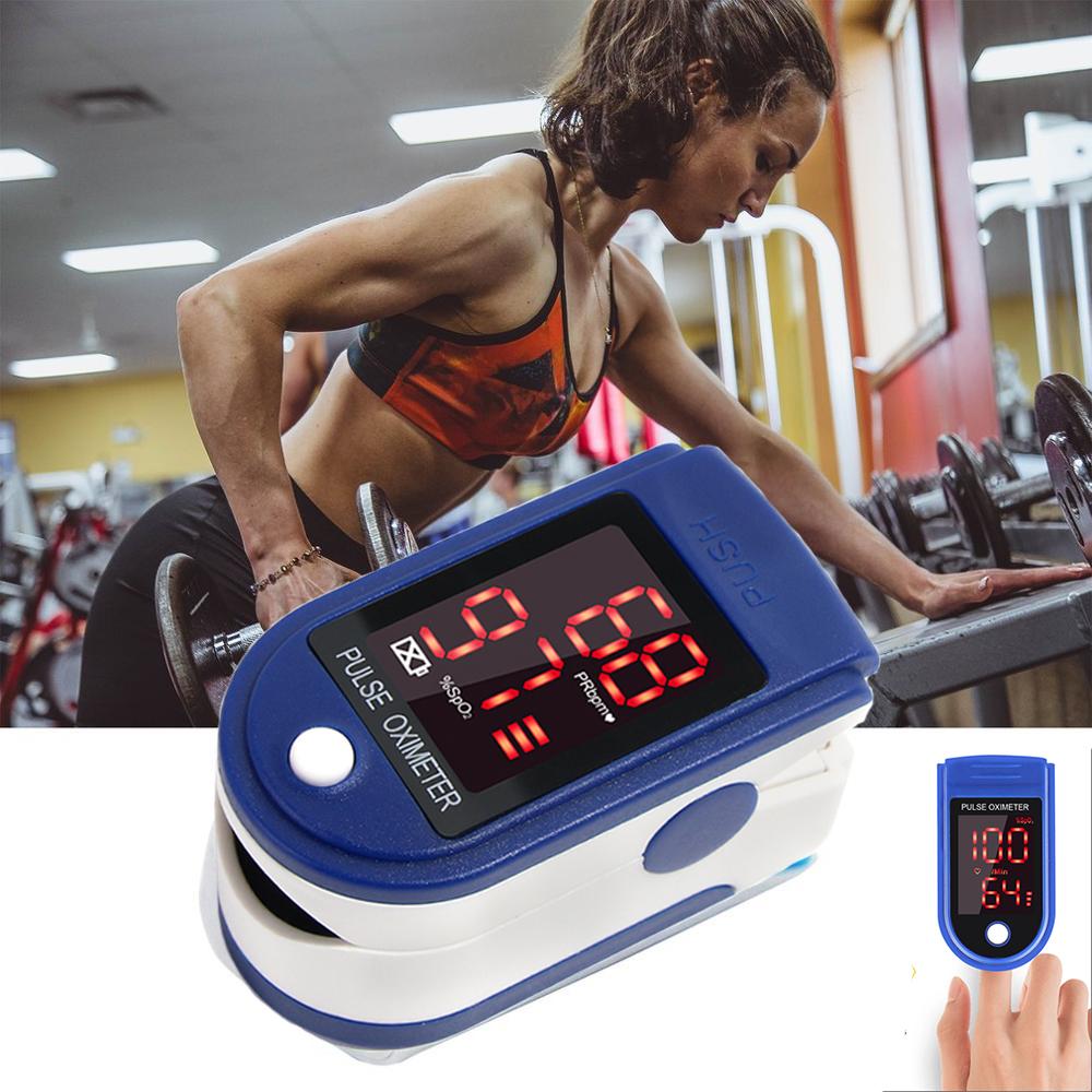 Напальчечный пульсоксиметр Монитор кислорода в крови SPO2 PI PI