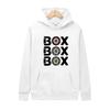 Fun BOX Print Autumn And Winter Fashion Men's And Women's Outdoor Sports Casual Men's Pullover